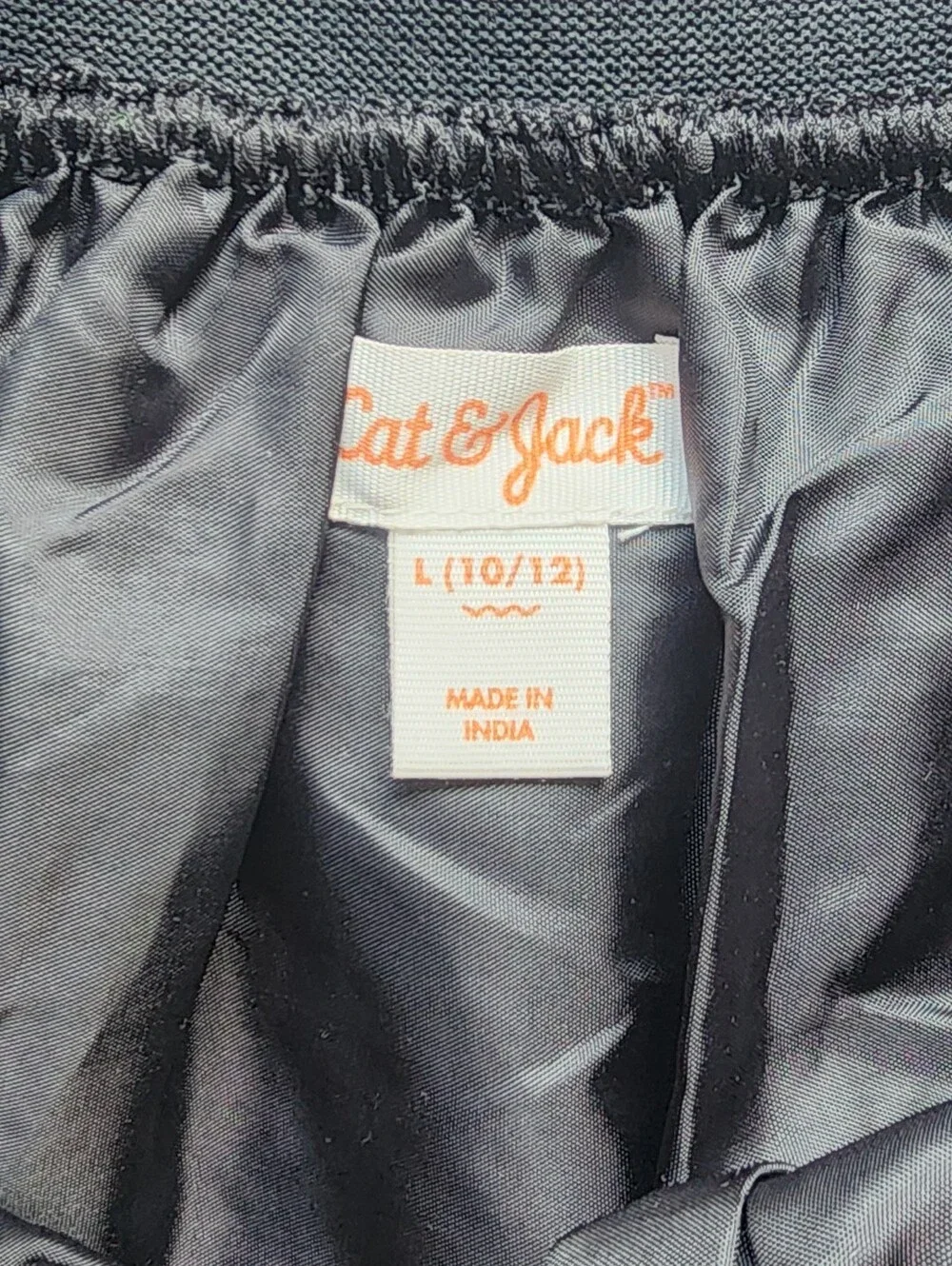 Girls Size 10-12 Art Class Chiffon Blouse, Cat & Jack Black Sequence Skirt 10-12